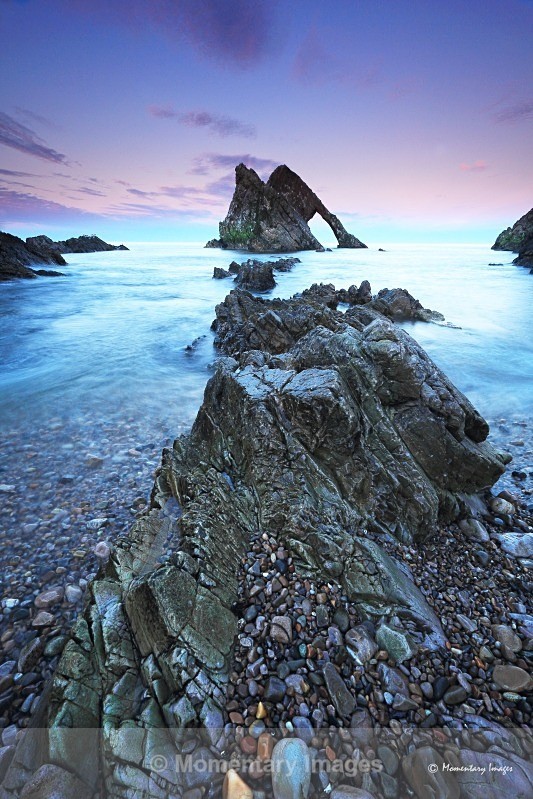 incoming tide at bow fiddle rock - At the waters edge gallery