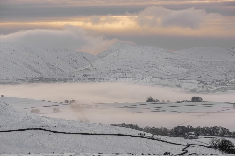 Beacon Hill winter views, Westmorland Dales - Cumbria