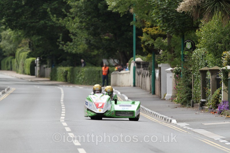 Dave Molyneux & Patrick Farrance - Sure Sidecar Race 2