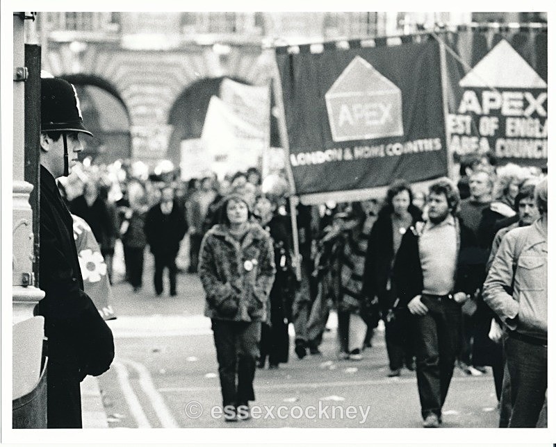  - March against Thatchers cuts and some Mayday parade