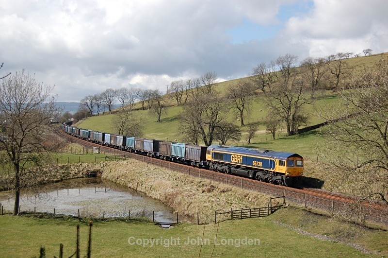 19.4.13 - 66738 4E13 Kirkby Thore - West Burton, Hellifield - Hellifield