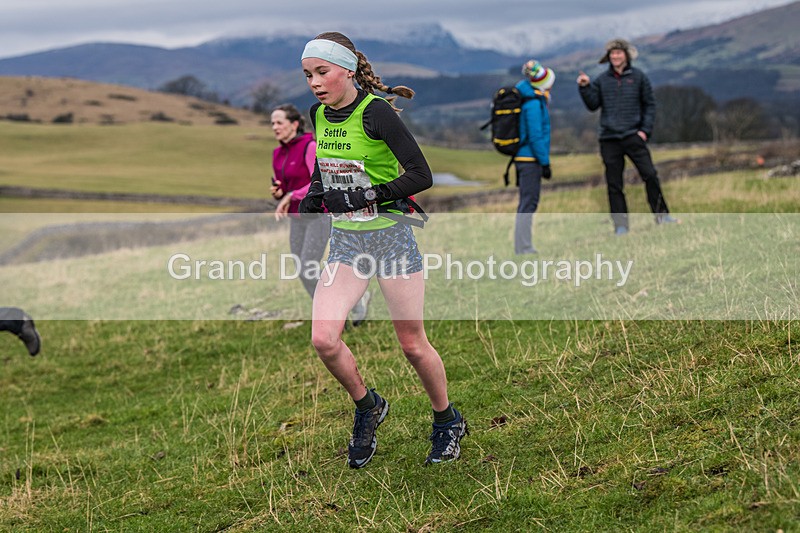 Cunswick U13-186 - Kendal Winter League Cunswick Scar Junior Under 13 Fell Race Sunday 26th January 2025