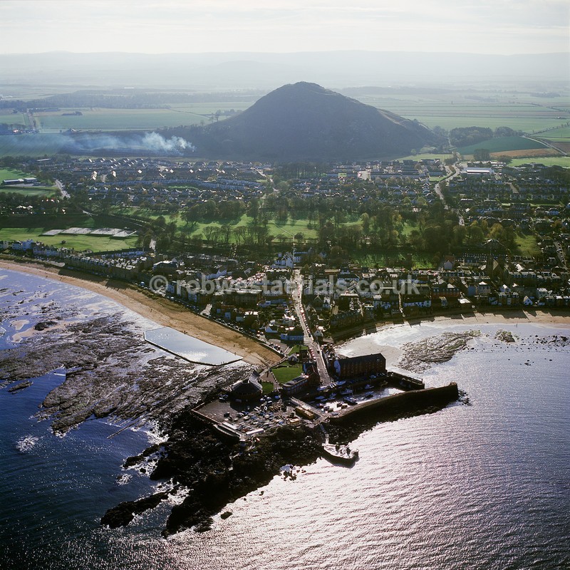 aerial pictures of Scottish east coast coastline coastal fishing towns villages of Scotland