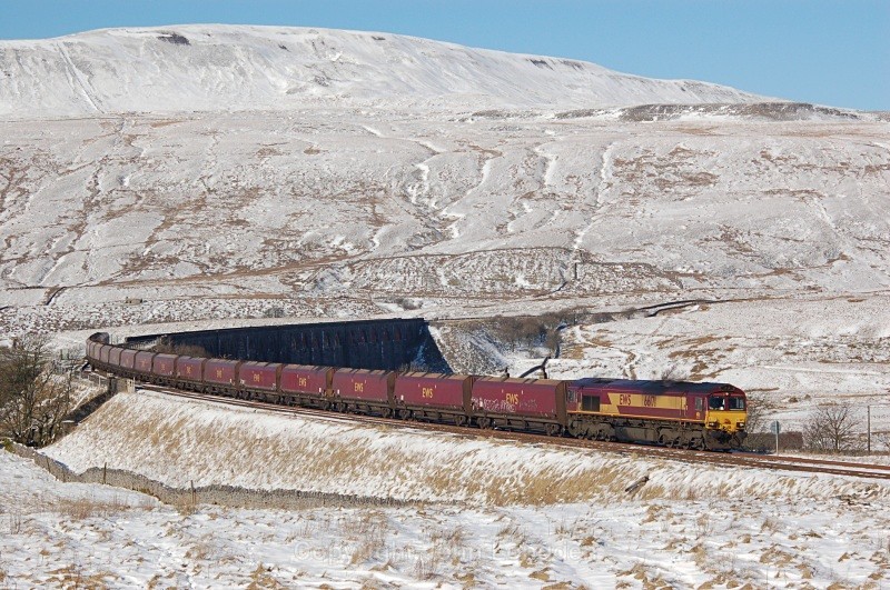6.2.09 66171 6E85 Hunterston - Drax, Ribblehead - Ribblehead