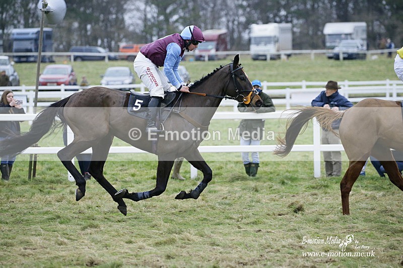 PtP 220122 711 - Royal Artillery Hunt Point-to-Point  - Larkhill Racecourse 22/01/22
