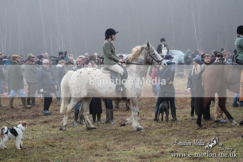 HUPY 261224 61 - Pytchley with Woodland Hunt Boxing Day Meet 26th December 2024