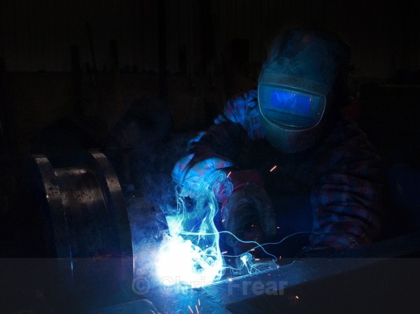 Mig Welder 01 - Industrial Welding