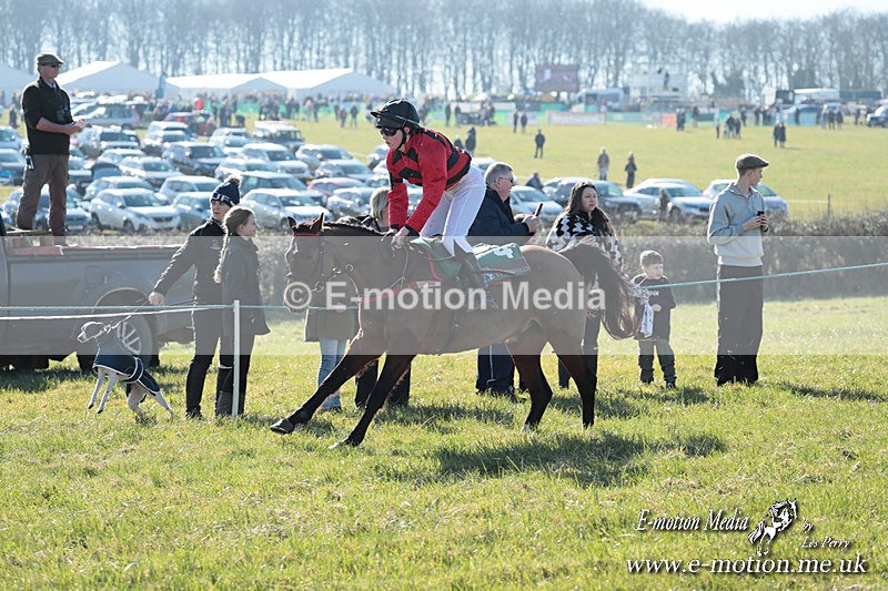 PR 010325 56 - Pony Racing from Beaufort Races Didmarton 01/03/25