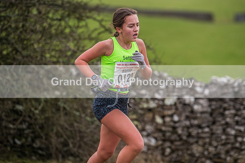 Cunswick U15  U17-58 - Kendal Winter League Cunswick Scar Junior Under 15 & 17 Fell Races Sunday 26th January 2025