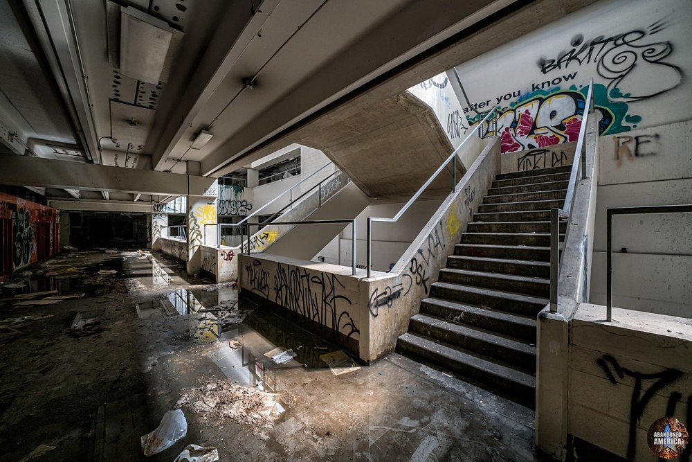 Not so grand staircase | George Pepper Middle School - George Wharton Pepper Middle School