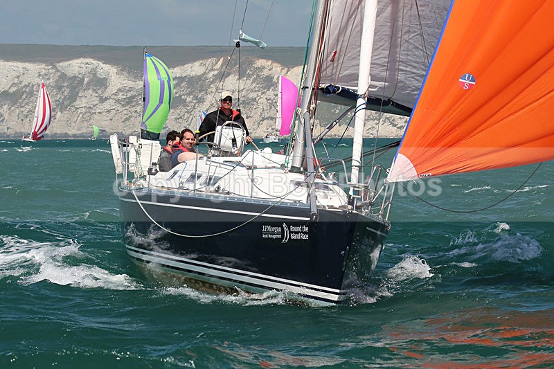 150627 TRUE BLUE GBR8440L - FINNGULF33 WT7A6092_A - ROUND THE ISLAND RACE - SATURDAY 27th JUNE 2015