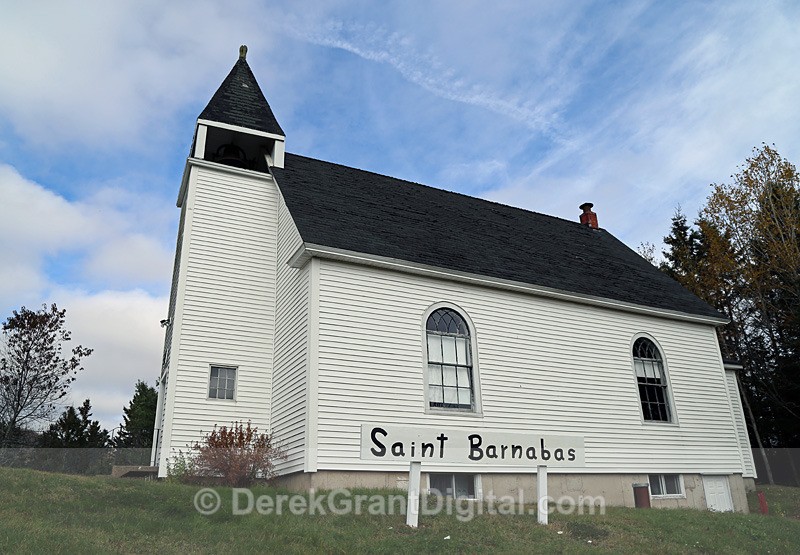 St. Barnabas Church, Barnesville,New Brunswick, Canada   - 1 - Churches of New Brunswick