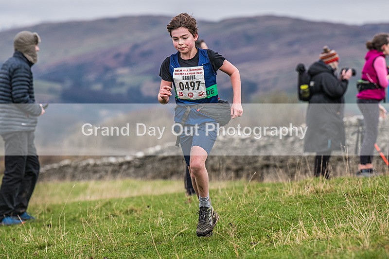 Cunswick U13-162 - Kendal Winter League Cunswick Scar Junior Under 13 Fell Race Sunday 26th January 2025