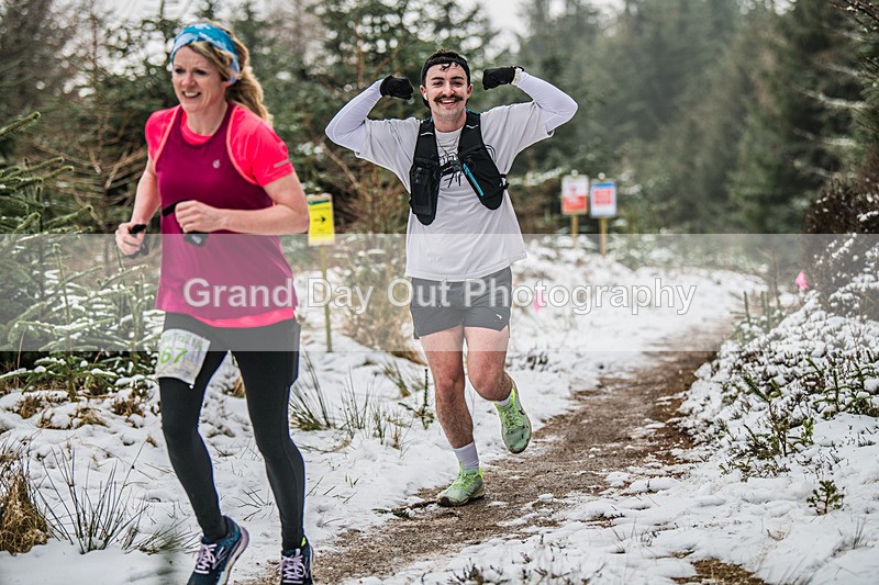 Glentress-1198 - High Terrain Events Glentress 10K 21K & 42K Trail Races Sunday 16th February 2025