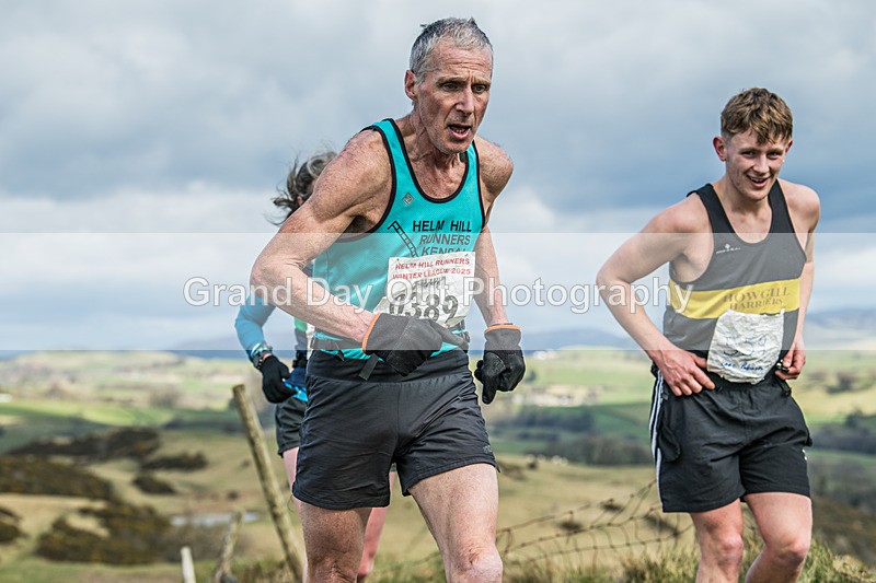 Helm Hill -503 - Kendal Winter League Helm Hill Fell Races (Under 13/15/17 & Seniors) Sunday 16th March 2025