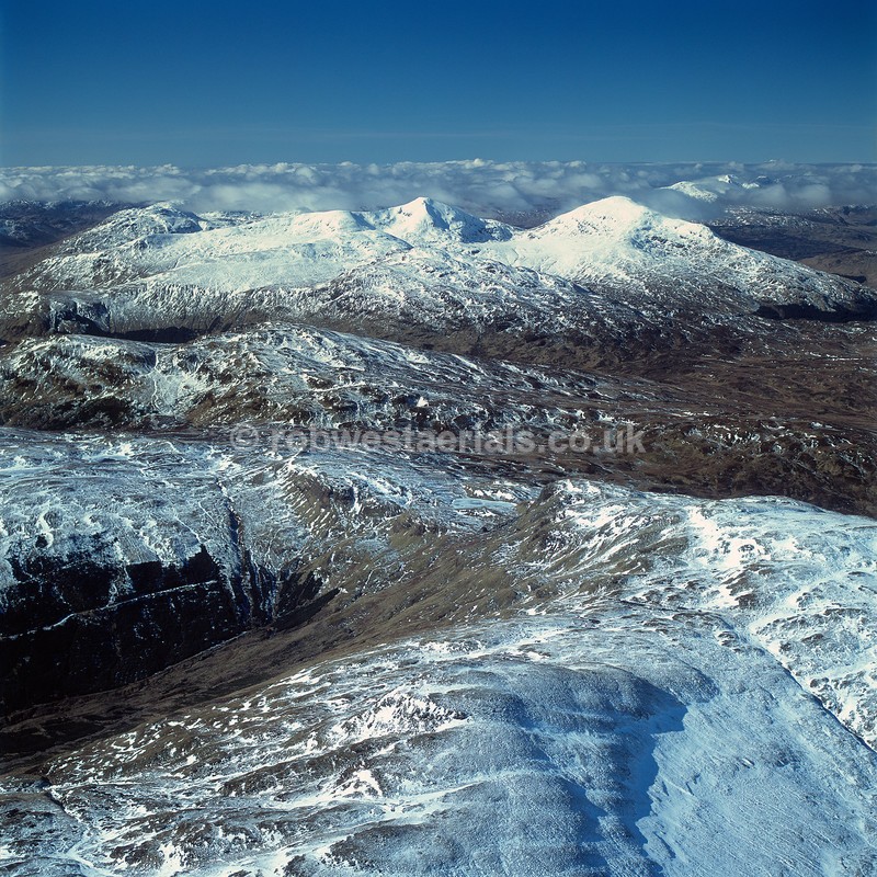 aerial pictures of Scotland Scotlands mountains hills moors highlands