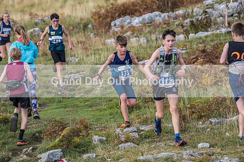 Year 8-9-151 - The English Schools Fell Running Championship Giggleswick Year 8-9 Sunday 6th October 2024
