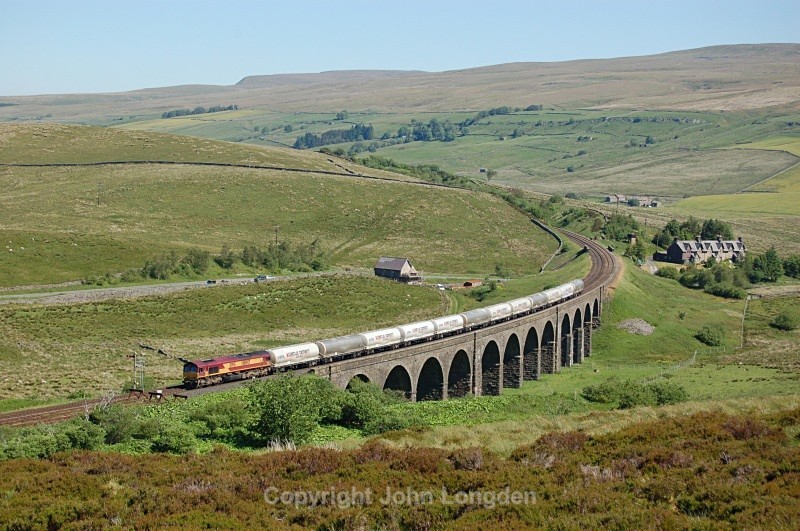 24.6.09 - 66047 6M00 Mossend - Clitheroe, Dandry Mire - Dandry Mire