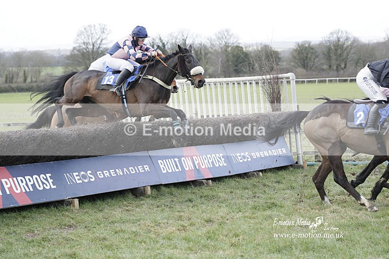 PtP 250223 0156 - Kimblewick Hunt Point-to-Point Kingston Blount 25/02/23