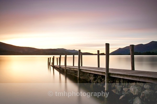 Colours from the Jetty. - Lakedistrict