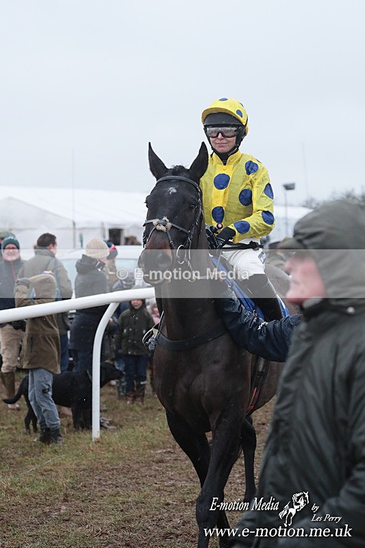 PtP 260125 668 - Cocklebarrow Point-to-Point racing with the Heythrop Hunt 26/01/25