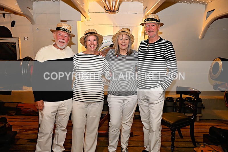 HMS PICKLE-36 - PICKLE NIGHT HMS WARRIOR 1860