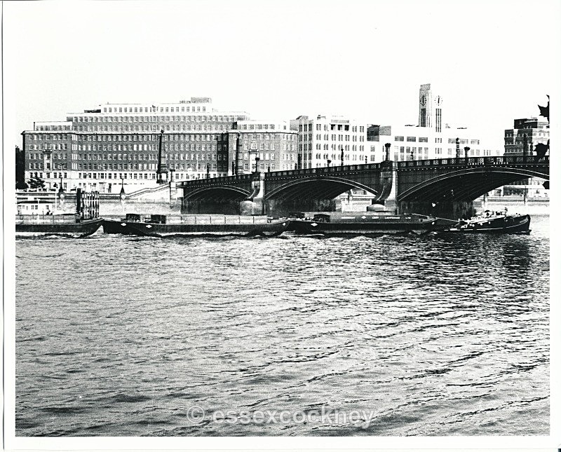  - Father Thames Tower Bridge and London 1970s