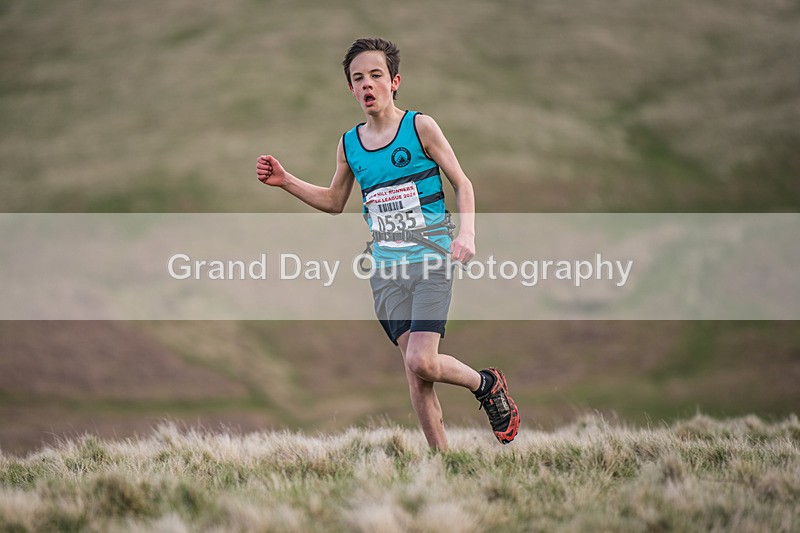 Arant Haw Juniors-165 - Kendal Winter League Arant Haw (Junior Races) Sunday 14th April 2024