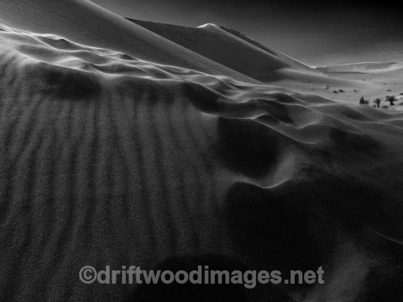 Namibia Swapokmund dune 7 3 bw - Namibia, Southern Africa