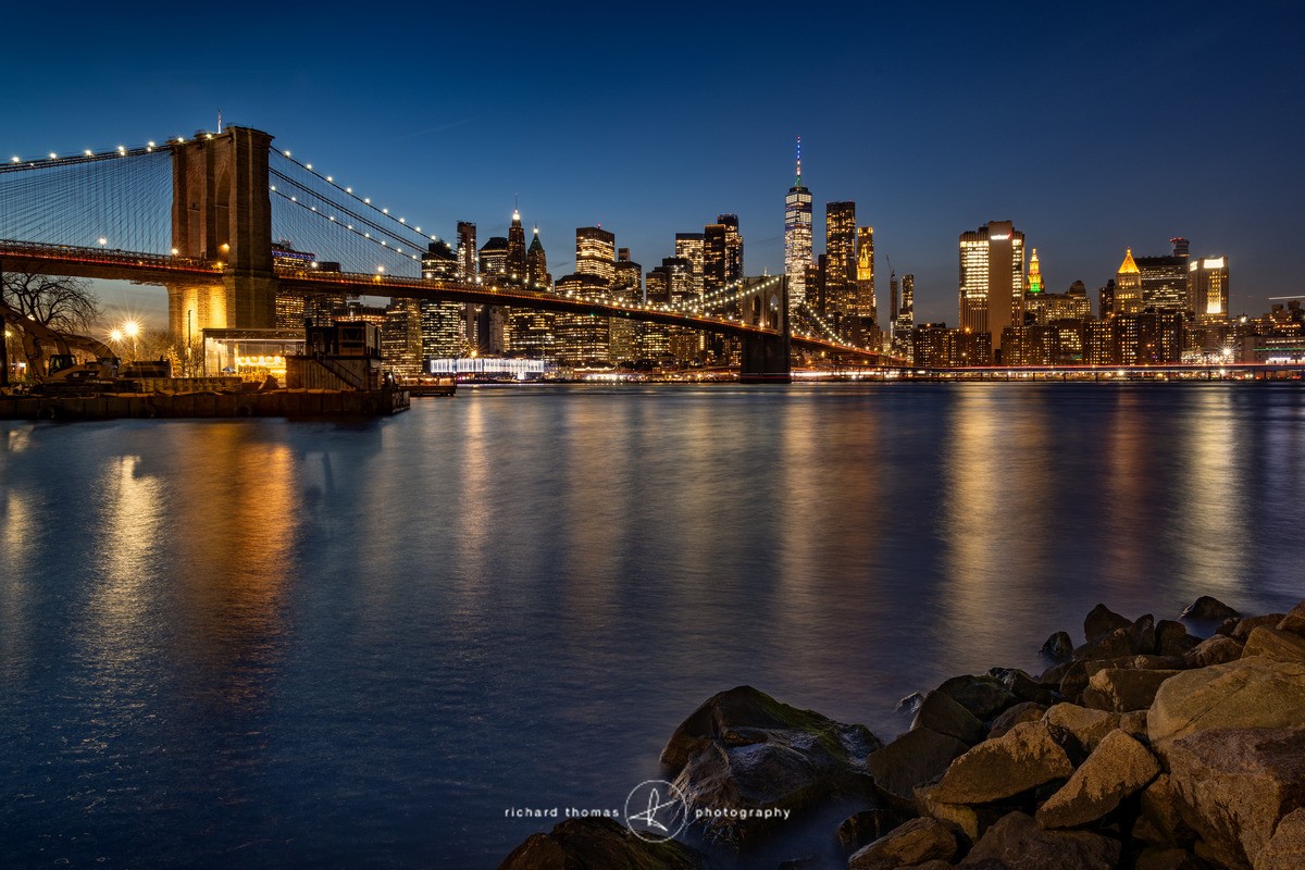 Brooklyn Bridge skyline - New York
