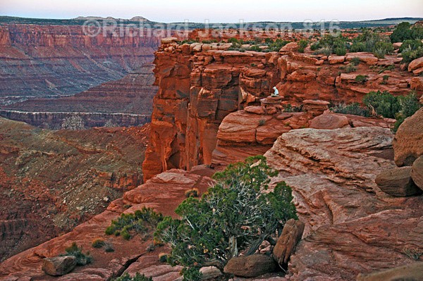 Man on the Mount - Canyonlands National Park