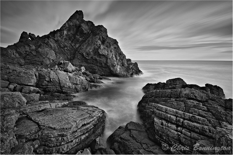 St Abbs Head - Landscapes - Mono