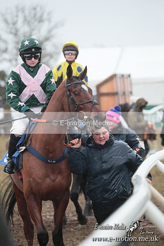 PtP 260125 663 - Cocklebarrow Point-to-Point racing with the Heythrop Hunt 26/01/25