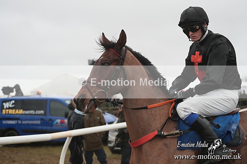 PtP 260125 461 - Cocklebarrow Point-to-Point racing with the Heythrop Hunt 26/01/25