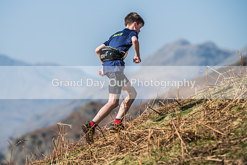 Elterwater-234 - Kendal Winter League Elterwater Under 15/17 Fell Races Sunday 9th March 2025