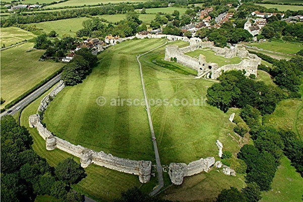 Pevensey Castle, East Sussex - South Downs National Park