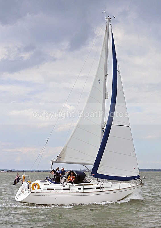 140614 WIND SONG MOODY 36 WT7A1512 - Sailboats - monohull