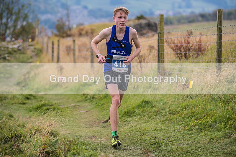 Year 12-13-10 - The English Schools Fell Running Championship Giggleswick Year 12-13 Sunday 6th October 2024