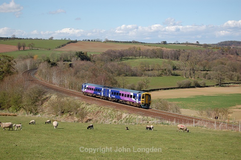 30.4.13 - 158748 14.49 Carlisle - Leeds, Armathwaite - Armathwaite