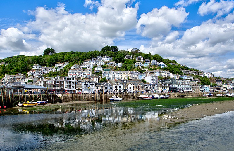 Low Tide on the River Looe - Looe