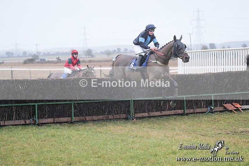 PtP 260125 304 - Cocklebarrow Point-to-Point racing with the Heythrop Hunt 26/01/25