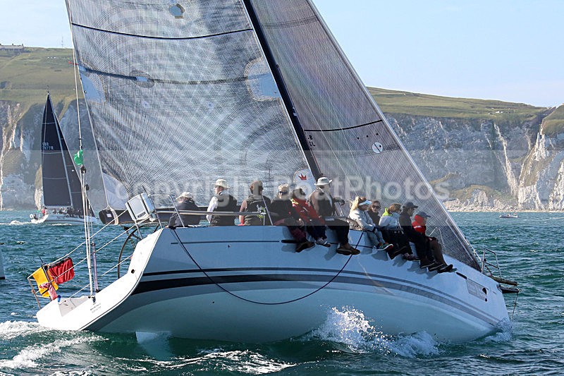 150627 LA RPONSE BENETEAU GBR 42N SSR142189 WT7A4948_S - ROUND THE ISLAND RACE - SATURDAY 27th JUNE 2015
