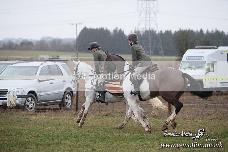 PtP 260125 720 - Cocklebarrow Point-to-Point racing with the Heythrop Hunt 26/01/25