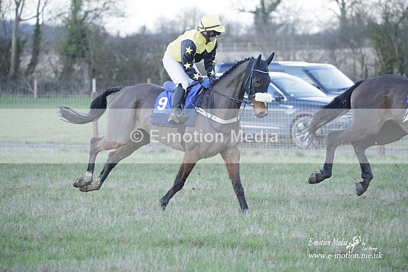 PtP 180323 1638 - Shelfield Park Races with Croome & West Warwickshire Hunt  18/03/23