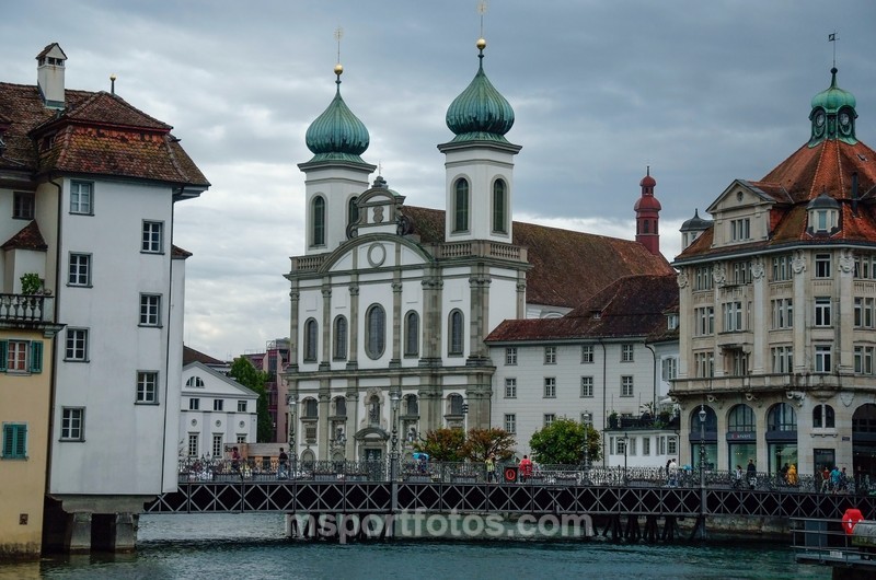 Luzern riverside cathedral - Travel, city/land scapes