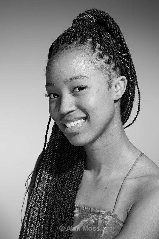 Liz's daughter - Monochrome Portraits