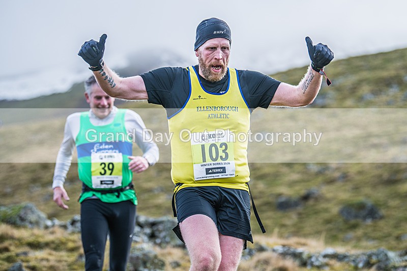 Clough Head-966 - Kong Running Clough Head Fell Race Saturday 7th February 2026