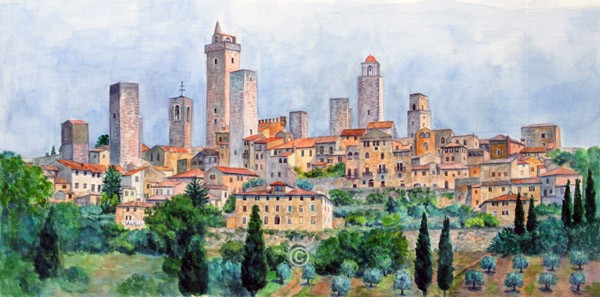 San Gimignano. - Italia