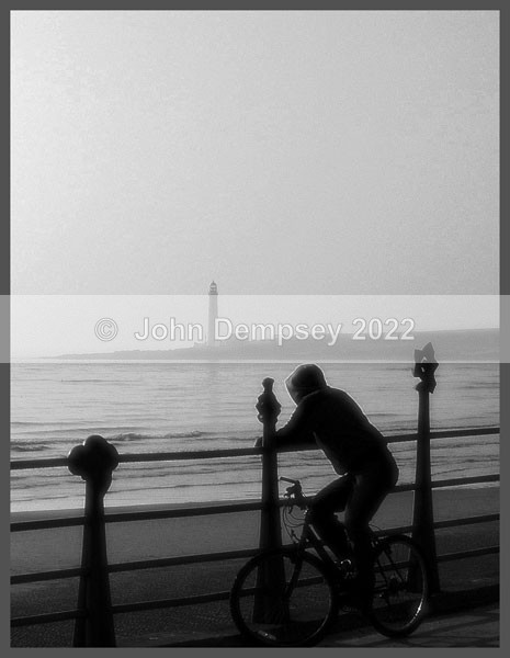 Need to See the Sea - B&W