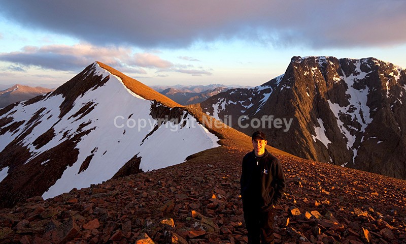 On Carn Dearg Meadhonach, May 2010 - Personal